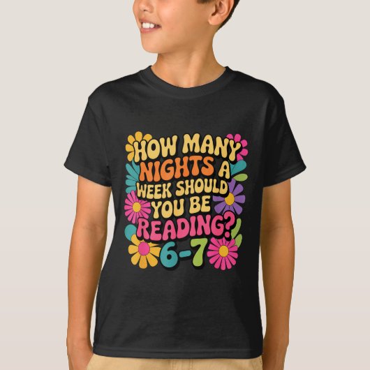 T-shirt Funny Reading Book Teacher 67 Six Seven Meme  (Devant)