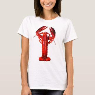 T-shirt Funny realistic lobster