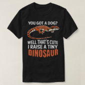 T-shirt Funny Red Ackie SpinyTail Monitor Lizard Pe cadeau (Design devant)