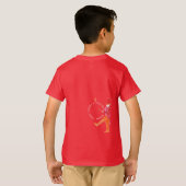 T-shirt Funny Red Orange Nutcracker Marching Band Garçons' (Dos entier)