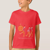 T-shirt Funny Red Orange Nutcracker Marching Band Garçons' (Devant)