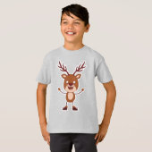 T-shirt Funny Reindeer (Devant entier)