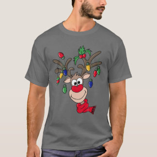 T-shirt Funny Reindeer Joyeux Noël