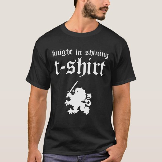 T-shirt Funny Renaissance Faire Knight Heraldic Médiéval (Devant)
