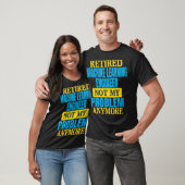 T-shirt Funny Retraité Machine Learning Engineer Retraite (Unisexe)