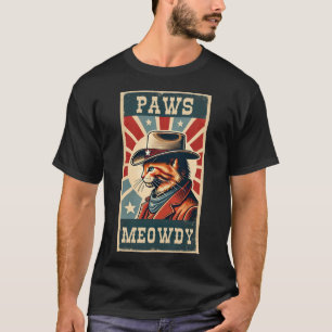 T-shirt Funny Retro Amoureux des chats Vintage Mème Parten