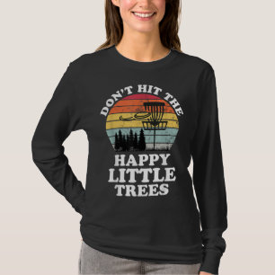 T-shirt Funny Retro Disc Golf Frisbee Golfing
