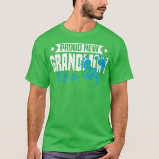 T-shirt Funny Retro Fière Nouveau Grand-Mère C'est un garç