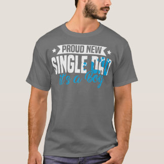 T-shirt Funny Retro Fière Nouveau Père célibataire C'est u