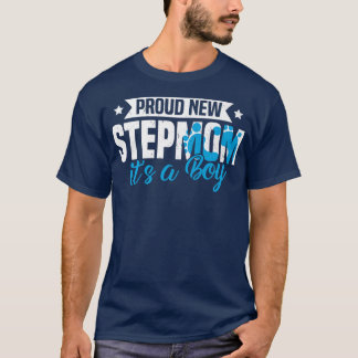 T-shirt Funny Retro Fière Nouveau Stepmaman C'est un garço
