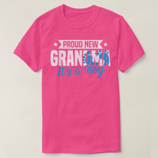 T-shirt Funny Retro Fière nouvelle grand-mère C'est un gar (Design devant)