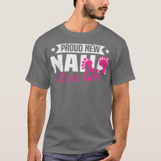 T-shirt Funny Retro Fière Nouvelle Nana C'est une fille Ge