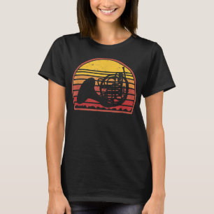 T-shirt Funny Retro Vintage Horn4