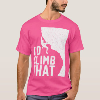 T-shirt Funny Rock Escalade Art Pour Hommes Femmes Alpinis