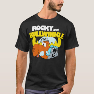 T-shirt Funny Rocky et Bullwinkle