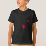 T-shirt Funny rouge sang starburst Halloween costume enfan<br><div class="desc">Funny rouge sang tiré starburst noir costume d'Halloween enfants T-shirt</div>