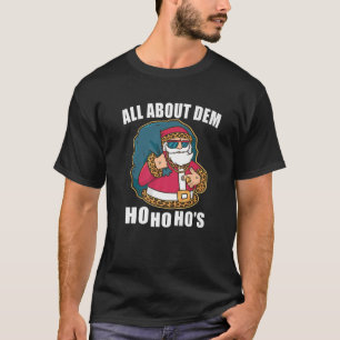 T-shirt Funny Rude Père Noël Noël adulte