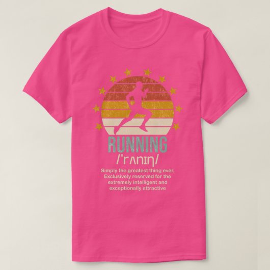 T-shirt Funny Runner Définition Runner Drôle Dit Amour (Design devant)