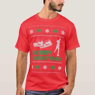 T-shirt Funny Runner Joyeux Noël