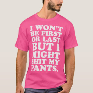 T-shirt Funny Runner Marathon Trail Runner First Dernier M