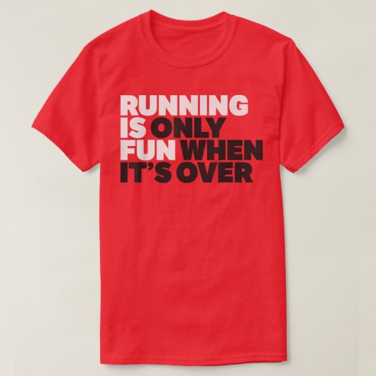 T-shirt Funny Running Shirt Gym Motivation Workout Runner (Design devant)