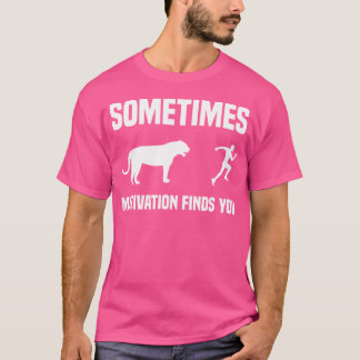 T-shirt Funny Running Sport Runner Tiger Motivation Finds