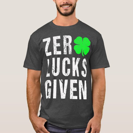 T-shirt Funny Saint Patricks Day Shamrock Irish Tee (Devant)