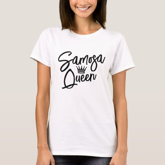 T-shirt Funny Samosa Chemise | Chemise de l'Humour indien  (Devant)