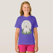 T-shirt Funny Samoyed Dog (Devant entier)