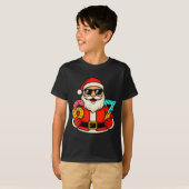 T-shirt Funny Santa 67 Ice Cream Drip Christmas Xmas Teens (Devant entier)