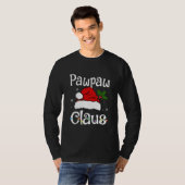 T-shirt Funny Santa Pawpaw Claus Christmas Matching (Devant entier)