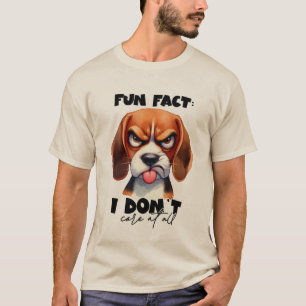 T-shirt Funny sarcasme chien soins mot art