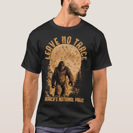 T-shirt Funny Sasquatch (Devant)