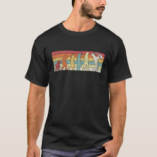T-shirt Funny Saxophone Evolution Musicien Jazz Music Retr