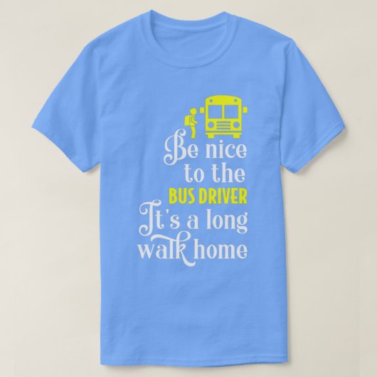 T-shirt Funny School Bus Driver 1 (Design devant)