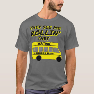 T-shirt Funny School Bus Driver cadeau 1