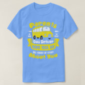 T-shirt Funny School Bus Driver Operator Cadeau (Design devant)