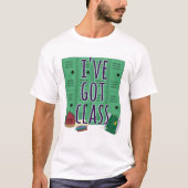 T-shirt Funny School Class Student Slogan (Devant)