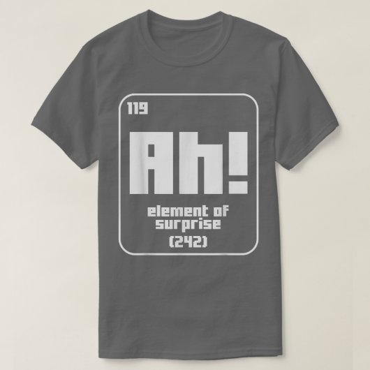 T-shirt Funny Science Chemistry Motivation Nerd Element Ge (Design devant)