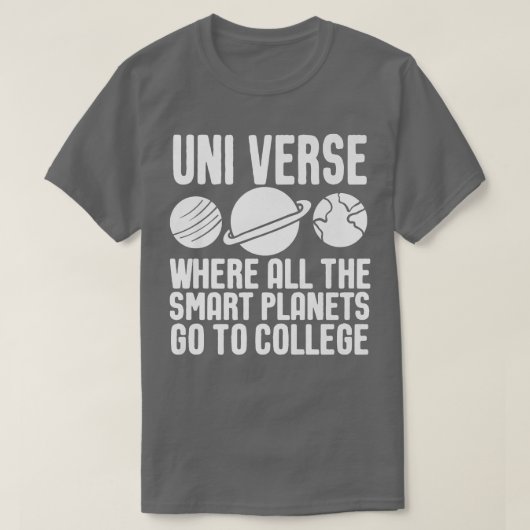 T-shirt Funny Science - Planet Nerd Humour Premium (Design devant)