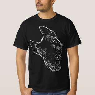 T-shirt Funny Scottie Chien Scottish Terrier