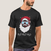 T-shirt Funny Scuba Santa Claus Diving H2O H2O H2O Pun Men (Devant)