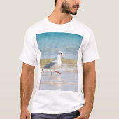 T-shirt Funny seagull (Devant)