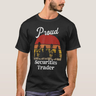 T-shirt Funny Securities Trader Shirts Job Title Professio
