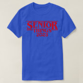 T-shirt Funny Senior Things 2023 (Design devant)