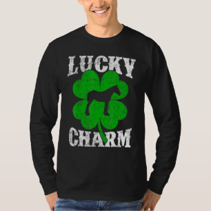 T-shirt Funny Shamrock Feuille Lucky Charm Mule St Patrick