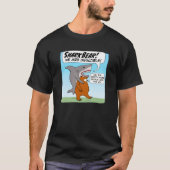 T-shirt Funny Shark and Bear Team Up As SharkBear (Devant)