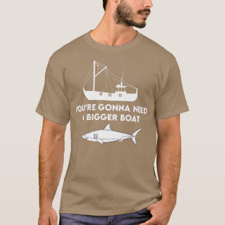 T-shirt Funny Shark Design For Boat Owner Love Sharks