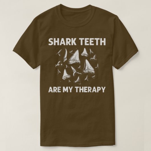 T-shirt Funny Shark Tooth (Design devant)