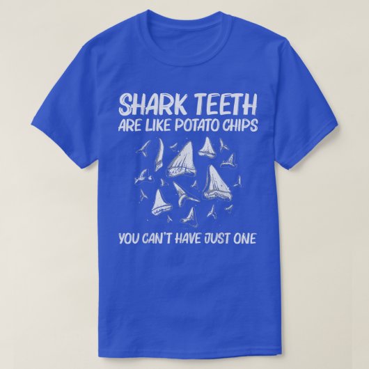 T-shirt Funny Shark Tooth (Design devant)